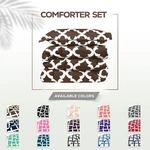 Printed Comforter Set With 2 Pillow Shams Brushed Microfiber Utopia Bedding. Fixed Price $30.65.
