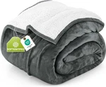 Utopia Bedding Sherpa Blanket California King Size (turquoise, 102X96 Inches).... Fixed Price $15.99.