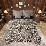 Leopard Print Comforter Set Size,west Farmhouse Style Bedding King Brown. Fixed Price $63.98.