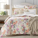 Sky Harper Autumnal Floral King Duvet Cover Set Shams 100% Cotton. Fixed Price $66.60.