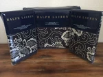 Ralph Lauren Durant Kira Blue 3 Pc King Duvet Cover Pillow Shams Set Floral. Fixed Price $399.99.