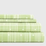 Linen Market 4 Piece King Bedding Sheet Set (moss Polka) - Sleep Better Than .... Fixed Price $39.82.