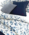 Ralph Lauren, Adelaide Blue & White, Floral King Comforter (orig. 430.00). Fixed Price $400.00.
