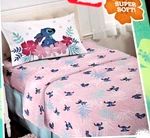 Disney Lilo & Stitch Kid's Bed Sheet Set Paradise Dream 4PC. Pillowcase Girl New. Fixed Price $37.98.