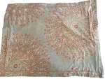 Ralph Lauren Marley Paisley Standard Pillow Sham Blue Coral Set Of 2 Cotton. Fixed Price $30.00.