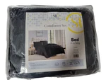 Sweet Home Comforter Set Twin Size 5-PIECE Bedding Black. Fixed Price $24.50.
