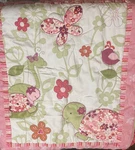 Crib Bedding Blanket/comforter And Skirt Cocalo Turtles & Butterflies Reversible. Fixed Price $16.00.