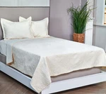 Isaac Mizrahi Live! Home Paisley Stitched Taupe King Coverlet. Fixed Price $39.99.