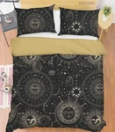 3D Sun Compass Divination Quilt Cover Bedding Sets Pillowcases Queen. Fixed Price $78.79.