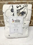 Pottery Barn Kids Classic Disney Mickey Mouse Toddler Baby Quilt 36" X 50" New. Fixed Price $139.77.