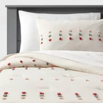 Twin Pom Comforter Set Cream - Pillowfort. Fixed Price $17.99.