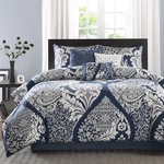 Madison Park Vienna Sateen Cotton Comforter Set, Breathable, Soft Cover,, Queen. Fixed Price $134.99.