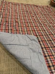 Ralph Lauren Kennebunkport Plaid Twin Comforter (68 X88 ). Fixed Price $75.00.