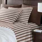 6 Piece Hotel Luxury Trey Stripe Deep Pocket Super Soft Bed Set. Fixed Price $39.95.