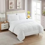 Sweet Home Collection 7 Piece Comforter Set Bag Solid Color All Season Soft Down. Fixed Price $71.99.