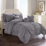 Elegant Comfort Luxury Best Softest Coziest 10-PIECE Bed-in-a-bag Pleated. Fixed Price $108.05.