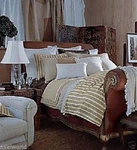 Ralph Lauren Rue Des Artistes 3PC F-queen Duvet Set Dry Cleaned Bedskirt/dec. Fixed Price $399.53.