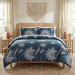 Grand Floral Collection King Comforter Set, Premium Bedding, All-season Down. Fixed Price $107.99.