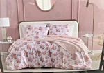 Betsey Johnson Wild Love King Comforter 4 Pc Set Floral Pink Roses Leopard New. Fixed Price $137.77.
