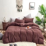 Houseri Brick Red Comforter Set Queen Purplish Bedding Women .... Fixed Price $103.07.