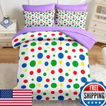 Nesker Comforter Set Full Size Rainbow Green Red 7 Pcs Bedding Kids And. Fixed Price $75.98.