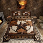 Manfei Western Texas Star Kids Comforter Set Twin Sizecow Fur Wooden Plank. Fixed Price $109.79.