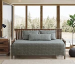 Eddie Bauer - Daybed Set, Reversible Cotton Bedding With Matching Shams & Decora. Fixed Price $136.03.