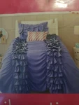 New Xhilaration 2 Pcs Twin / Xl Ruffle Comforter And Sham Set - Lavender. Fixed Price $16.67.