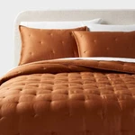 3PC King Tencel Lyocell Comforter And Sham Set White - Threshold. Fixed Price $40.79.