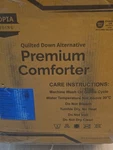 Utopia Bedding Comforters Twin All Season Duvet Down Alternative 2 Pack. Fixed Price $35.00.