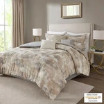 Madison Park Beacon 7 Piece Textured Cotton Blend Comforter Set. Fixed Price $220.99.