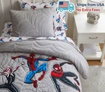 Pottery Barn Kids Marvel's Spider-man Quilt. Fixed Price $173.99.