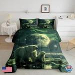 Feelyou Polar Bear Comforter Set Girls Boys Kids King Size Moon. Fixed Price $126.34.