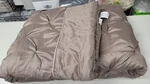 Madison Park Faux Silk Luxe Diamond One King Comforter 104'' X92'' -taupe. Fixed Price $54.99.