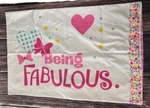 Disney Minnie Mouse Being Fabulous Full Sheet Set 2 Pillowcases 1 Sham. Fixed Price $39.09.