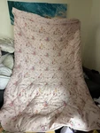 Vtg Laura Ashley Girls Tea Party Floral Twin Comforter Reversible Usa. Fixed Price $129.99.