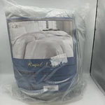 Royal Luxe Microfiber Down Alternative Comforter Gray Full/ Queen Size. Fixed Price $29.95.