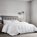 Hombys Feather And Down Comforter, Oversized King 120, White Ext. Fixed Price $230.64.