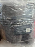 Berkshire Velvetsoft Reverse Sherpa King Comforter Set. Fixed Price $79.99.
