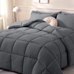 Downcool Comforters Size, Duvet Insert,dark Grey All Queen,. Fixed Price $49.48.
