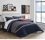 Nautica Duvet Cover Set, Full/queen Cotton Reversible Bedding Shams New. Fixed Price $125.00.
