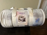 Forever 21 Home 2PC Twin Set Drizzle Gray Tie-dye Grey Comforter/sham. Fixed Price $19.99.