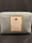 Concierge Collection Aqua Blue Comforter & Shams California King 3PC Ruched New. Fixed Price $98.99.