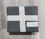 Lyocell Cotton Blend 3 Piece Duvet & Sham Set Dark Gray Casaluna Full/queen New. Fixed Price $40.99.