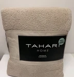 Tahari Home Full/queen Beige Teddy Knit 3 Piece Comforter Set New. Fixed Price $59.95.