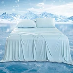 Downcool 4-PIECE Cooling Set Cal King Bed For Hot Sleeper. Fixed Price $69.99.