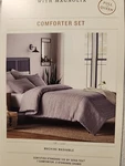 Hearth & Hand Full/queen Grey Comforter Set. Fixed Price $40.00.