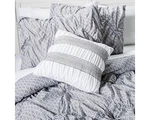 Xhilaration 6 Piece Bed Bag Set Black White Ruched Diamond Twin Comforter +. Fixed Price $32.88.