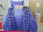 New Xhilaration 2 Pcs Twin / Xl Ruffle Comforter And Sham Set - Lavender. Fixed Price $55.00.
