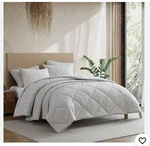 Jennifer Adams, 6 Piece "avery" Reversible Comforter Set Queen. Fixed Price $208.00.